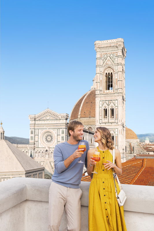 זוג מול הדואומו בפירנזה