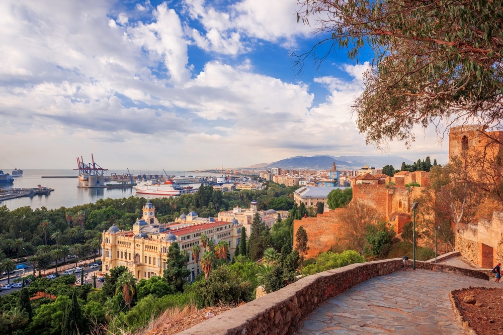 נוף אל מבצר אלקאזבה