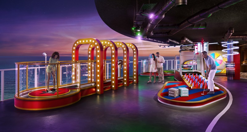 NORWEGIAN VIVA MINIGOLF