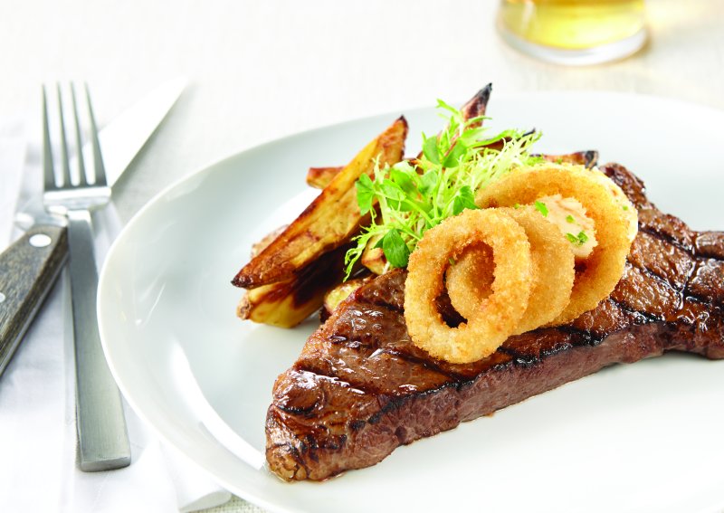 צלחת עם סייטק