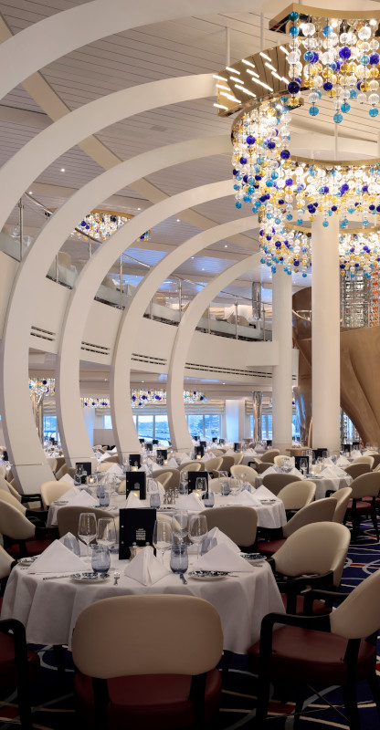 Main Dining Room - Deck 2/3 Aft
Rotterdam - Holland America Line
