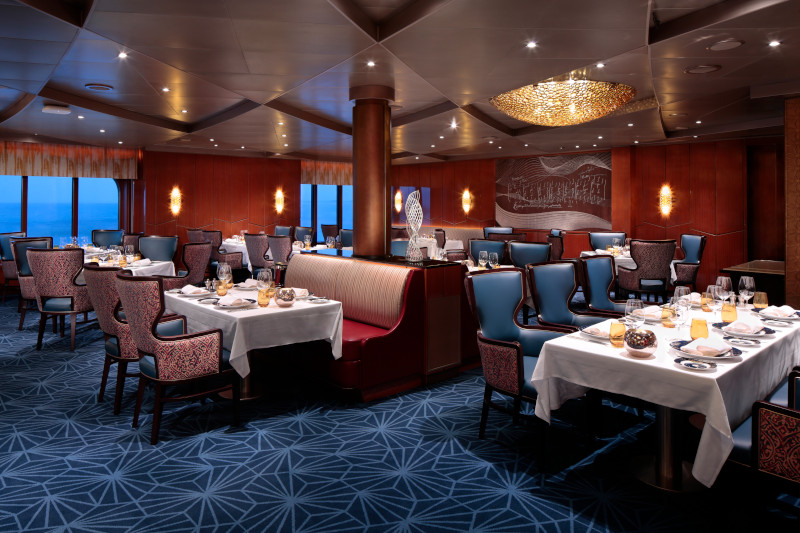 Pinnacle Grill - Deck 2 Midship Portside
Rotterdam - Holland America Line