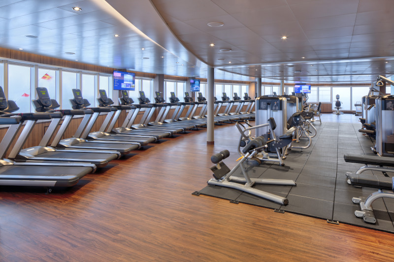 Fitness - Deck 9 Forward
Rotterdam - Holland America Line